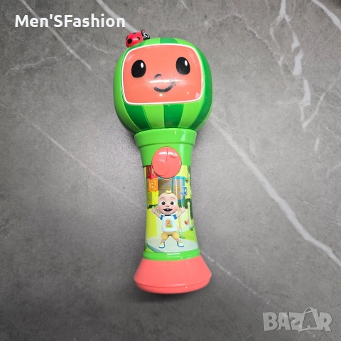 Cocomelon - сет музикален автобус,микрофон,пиано,музикална плюшена играчка,фигури, снимка 6 - Музикални играчки - 51842709