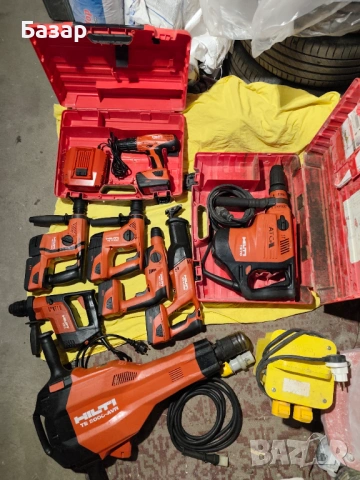 Машини HILTI ХИЛТИ Къртач, перфоратори, винтоверт,трион.