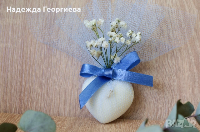 Ръчно изработени подаръци за гости на погача / кръщене / рожден ден и други специални поводи, снимка 5 - Декорация - 54946786