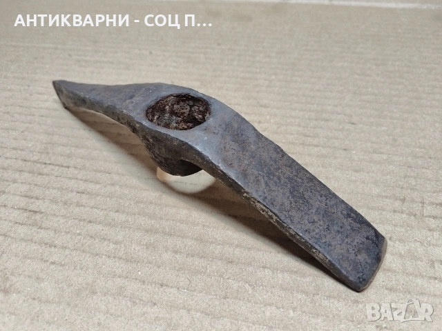 Стар Кован Каменоделски Инструмент. / НОМЕР 1744., снимка 5 - Антикварни и старинни предмети - 53967496