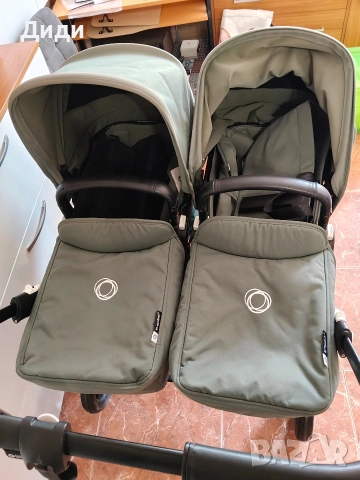 Продавам количка за близнаци Bugaboo Donkey 5 twin, снимка 7 - Детски колички - 54428474