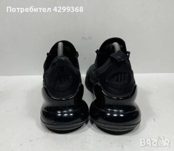 Дамски маратонки Nike Air Max 270 Triple Black sneakers, снимка 10 - Маратонки - 54497306