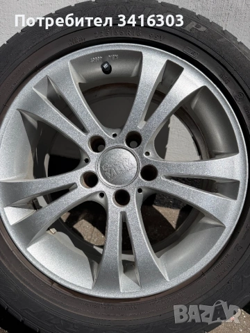 Джанти 16 5х112 + Гуми Dunlop SP Sport, снимка 16 - Гуми и джанти - 54574244