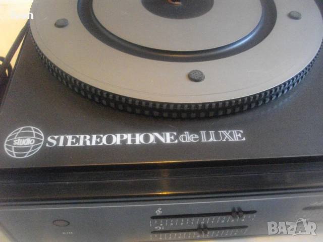 ОРИГИНАЛЕН НЕМСКИ РАБОТЕЩ СТЕРЕО ГРАМОФОН ОТ 60-те години STUDIO STEREOFONE DE LUXE ВИНТИДЖ, снимка 5 - Грамофони - 54701885