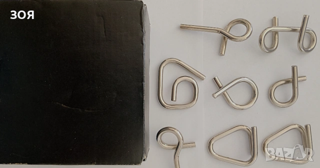 Японски метален пъзел.Много занимателен.