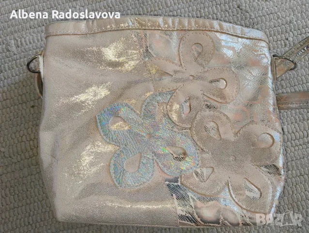 Дамска чанта от естествена кожа "Чантеса", снимка 4 - Чанти - 55666323