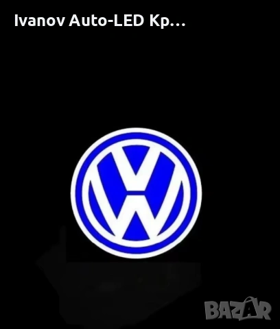LED Лого Проектор Плафон За Volkswagen, снимка 2 - Аксесоари и консумативи - 33261575