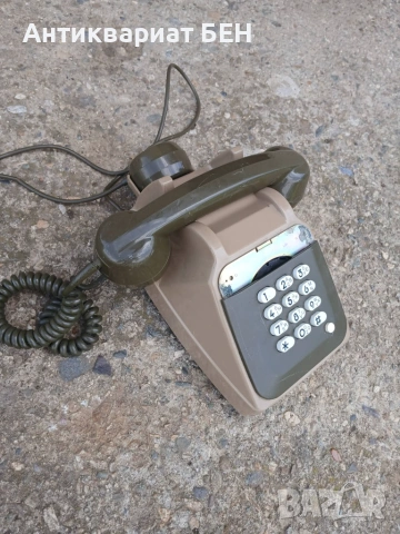 📞 РЯДКА НАХОДКА – ОРИГИНАЛЕН ДЪРЖАВЕН ТЕЛЕФОН THOMSON-CSF PTT – ФРАНЦИЯ 🇫🇷 , снимка 9 - Антикварни и старинни предмети - 55134470