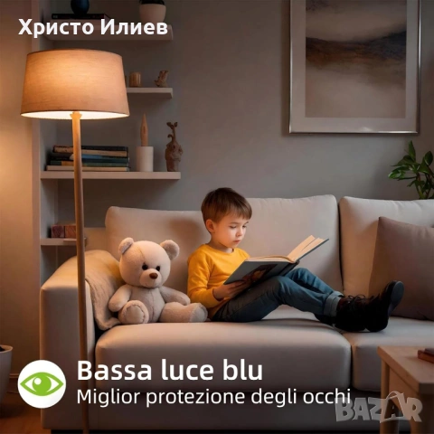 LED Smart крушка RGB+ БЯЛО 6W E27 600LM WI-FI Alexa 2броя, снимка 7 - Лед осветление - 54546637