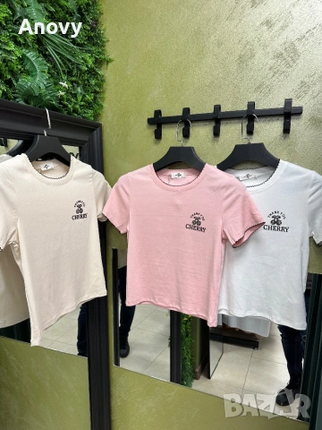 🍒 Дамска тениска “Cherry” – 3 цвята – 13€