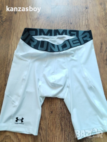 Under Armour HeatGear Pocket Men's Long Shorts - мъжки фитнес клин КАТО НОВ Л, снимка 2 - Спортни дрехи, екипи - 54703711
