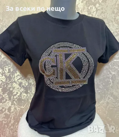 Calvin Klein Дамска Тениска👚Дамска Блуза С Къс Ръкав Келвин Клайн Kод Gift20, снимка 2 - Тениски - 55681469