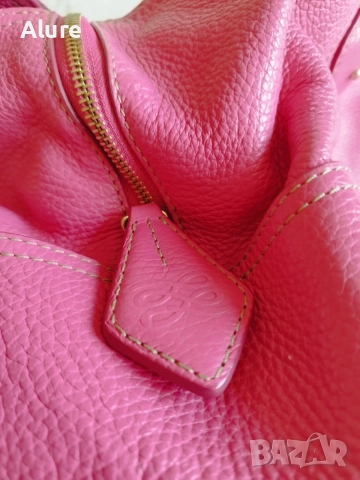 Lancel винтидж кожена чанта , снимка 6 - Чанти - 54995520