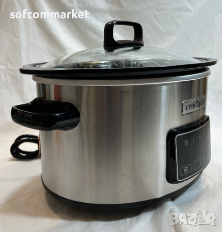 ЧИСТО НОВ Crock-Pot Sizzle & Stew 3.5L – уред за бавно готвене + ГАРАНЦИЯ, снимка 5 - Мултикукъри - 54631688