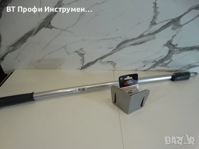 Флъшер / Ъглова шпакла за фиксиране на лента + ъдължител 2 x 1m