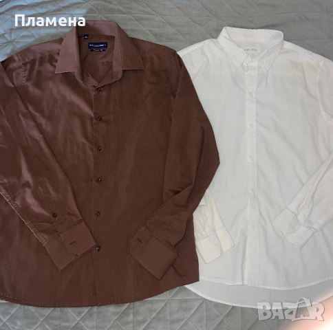 Мъжки ризи и тениски размер L, снимка 16 - Ризи - 54618728
