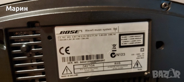 Bose wave radio lll, снимка 5 - Радиокасетофони, транзистори - 55174457