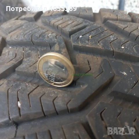 Джанти Пежо 17’ с зимни гуми, снимка 5 - Гуми и джанти - 55147659
