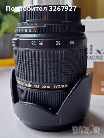 Tamron AF 28-75mm F/2,8XR Di ID Aspherical (IF) Macro, снимка 8 - Обективи и филтри - 53852261