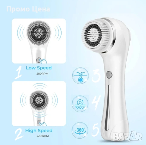 Уред за почистване на лице Face Clean Pro (Четка), снимка 5 - Други - 54427252
