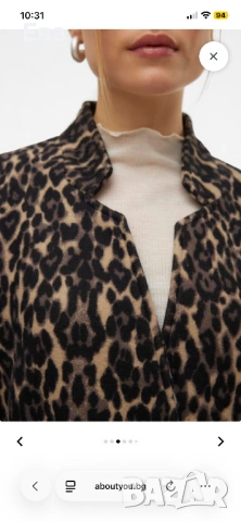 VERO MODA Преходно яке в Шоколад, Капучино, снимка 3 - Сака - 54075702