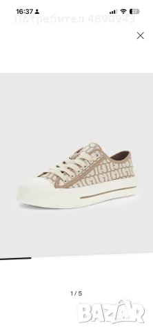 кецове Guess 38 размер , снимка 2 - Кецове - 55341945