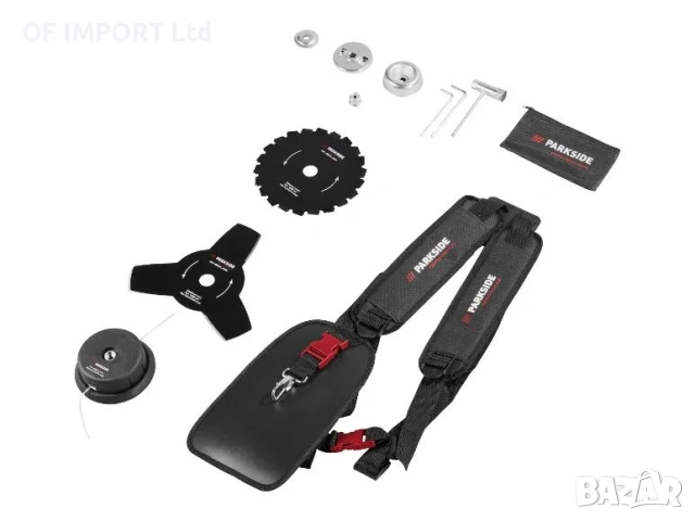 Бензинов Тример PARKSIDE Performance 3 в 1 с Електрически Старт PPBS 3 B2, снимка 8 - Градинска техника - 54050822