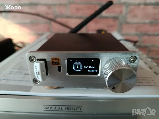 ⏯️Клип. DSD SACD player 32bit/384 DSD256 DAC Stereo amplifier Hi-Res, снимка 12 - Ресийвъри, усилватели, смесителни пултове - 55306966
