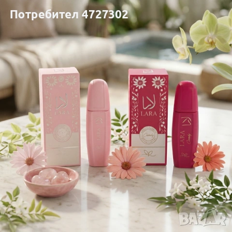 Комплект Lara Duo: Lara Eau de Parfum & Lara Candy – Дамски парфюми с ориенталска сладост, жасмин и , снимка 2 - Дамски парфюми - 53962838