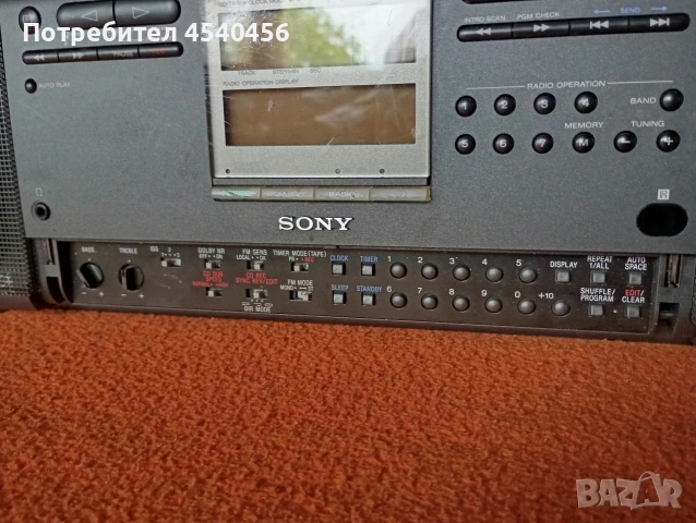 Sony CFD-K10 , снимка 2 - Аудиосистеми - 54625921