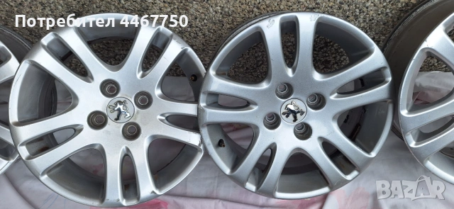 Алуминиеви джанти 16" 4х108, снимка 3 - Гуми и джанти - 54281820