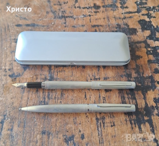 писалка и химикалка метален комплект