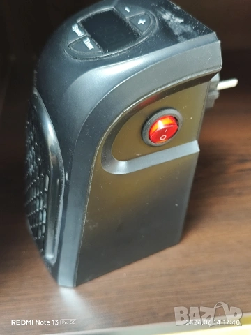 Мини печка духалка Rovus 370W, снимка 3 - Отоплителни печки - 54903643