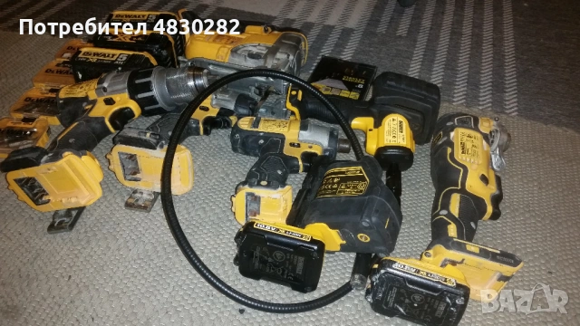 DeWalt 18V Акумулаторни, снимка 8 - Други инструменти - 54697628