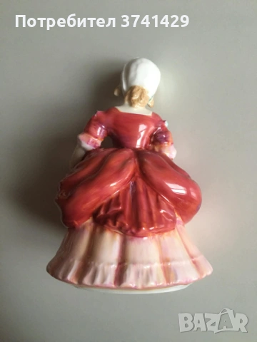 Royal Doulton - Valerie - Миниатюра, костен порцелан, снимка 2 - Антикварни и старинни предмети - 54369759
