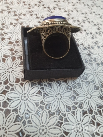 ЗАЯАВЕН-Сребърен пръстен, снимка 3 - Пръстени - 54311998