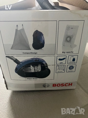Прахосмукачка Bosch BGL2UB110, Филтър Мicro, Син, снимка 10 - Прахосмукачки - 54897081