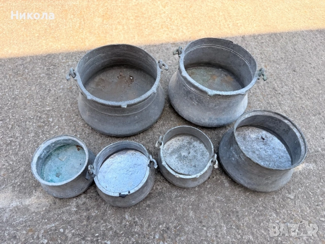 Медни котли (Менци), снимка 2 - Антикварни и старинни предмети - 54095335