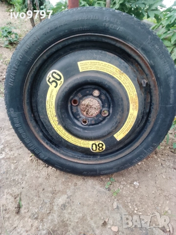 Резервна гума патерица RENAULT SCENIC, снимка 5 - Гуми и джанти - 55178121