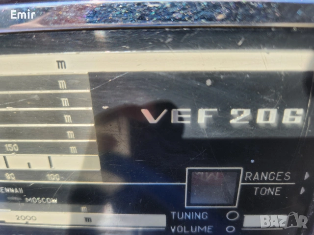 продавам vef 206 , снимка 3 - Радиокасетофони, транзистори - 54334518
