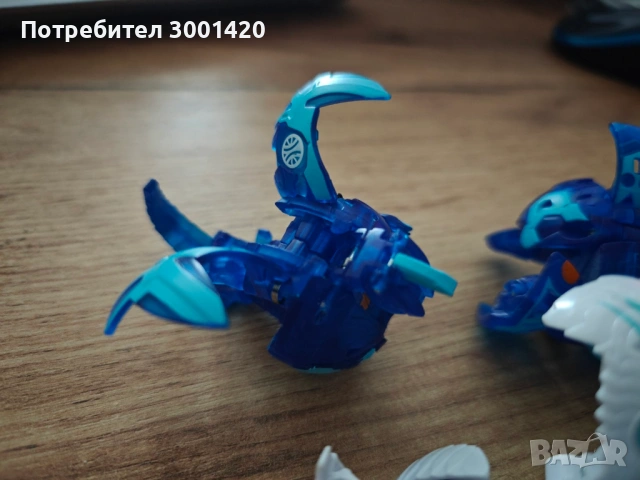 Бакуган топчета - Spin Master Bakugan 3 бр, снимка 5 - Фигурки - 54835825