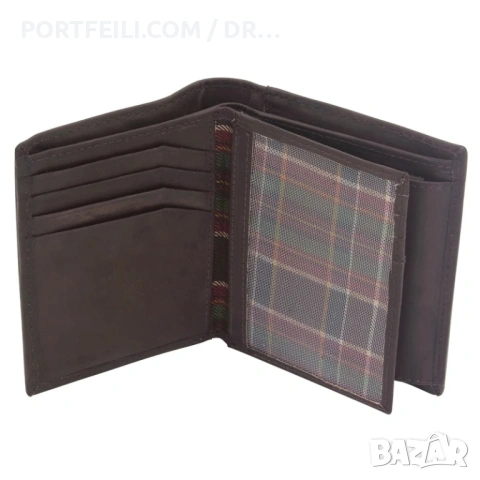 Friedrich, вертикален, естествена козя напа, RFID защита срещу кражба и скимиране, светло кафяв