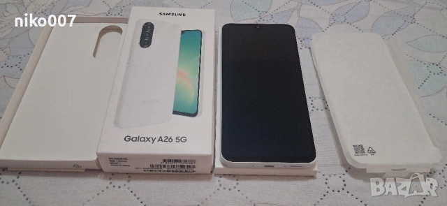 Чисто нов на топ цена Samsung galaxy A26/8GB/256GB+подарък нови слушалки и блутут колонка леново+стъ, снимка 4 - Samsung - 54615820