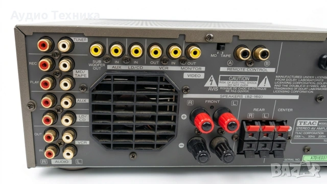 Teac AV-H500 PD-H500 R-H500, снимка 12 - Аудиосистеми - 54369769