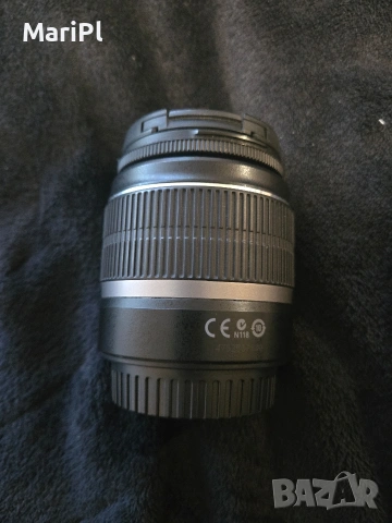 Обектив Canon EF-S 18-55mm IS - Отлично състояние, снимка 3 - Обективи и филтри - 54401138