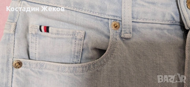 Дамски оригинални дънки. Като нови. TOMMY HILFIGER , снимка 4 - Дънки - 54477191