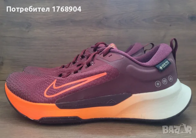 Нови!Мъжки маратонки Nike Juniper Trail GoreTex-38номер, снимка 2 - Маратонки - 55559949
