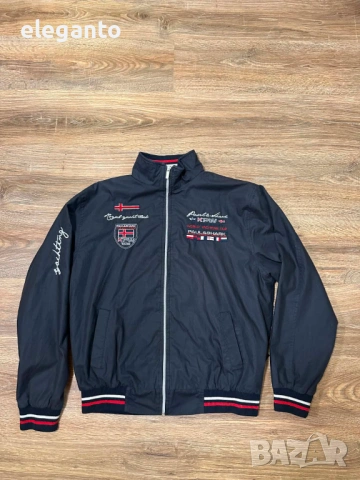 Мъжко яке бомбер PAUL & SHARK Royal Yacht Club Jacket Newport Jacket , L размер, снимка 7 - Якета - 54540741