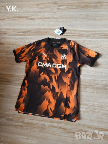 Оригинална мъжка тениска Puma UltraWeave x F.C. Olympique Marseille / Season 23-24 (Third), снимка 2 - Тениски - 54291241