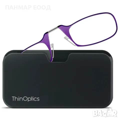 Компактни диоптрични очила ThinOptics с черна кутийка, снимка 5 - Слънчеви и диоптрични очила - 55669686